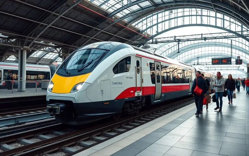 European high-speed rail travel